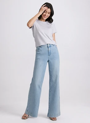 Wide-Leg Jeans