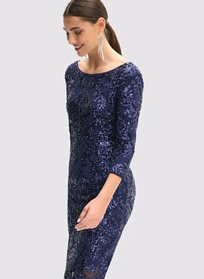 Sequin Pattern Dress