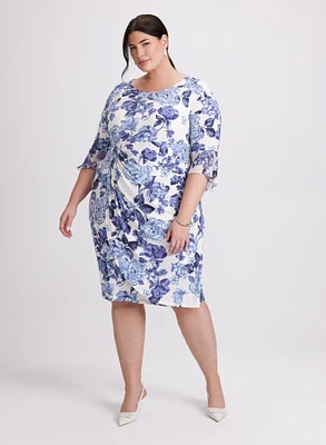 Floral Wrap Dress