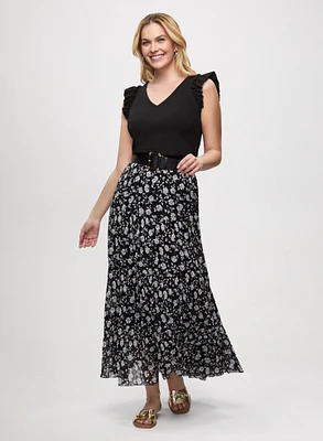 Floral Maxi Skirt