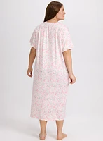 Mixed Animal Print Nightgown