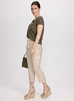 Capri cargo en lin extensible