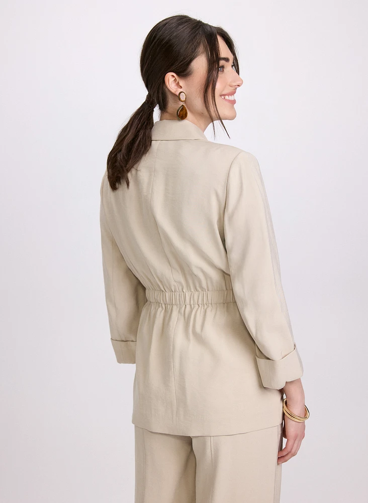 Single-Button Jacket