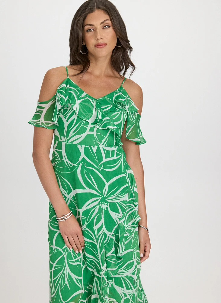 Floral Chiffon Dress