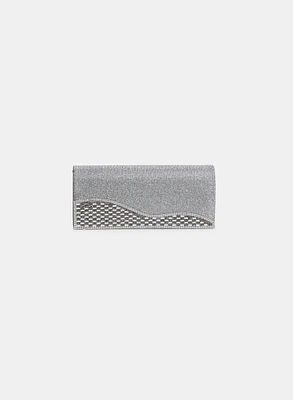 Pochette rectangulaire scintillante