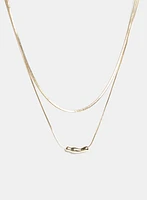 Collier à chaine double