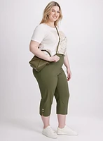 High-Rise Bengaline Capris