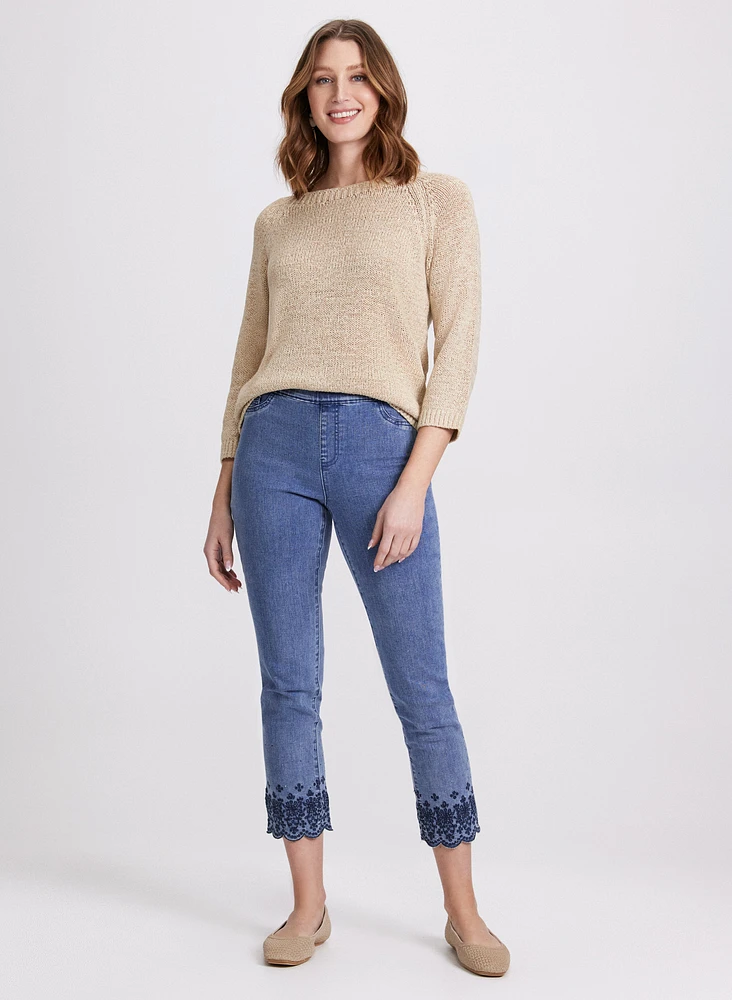 Open Knit Sweater