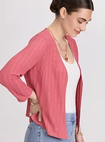 Textured Knit Cardigan