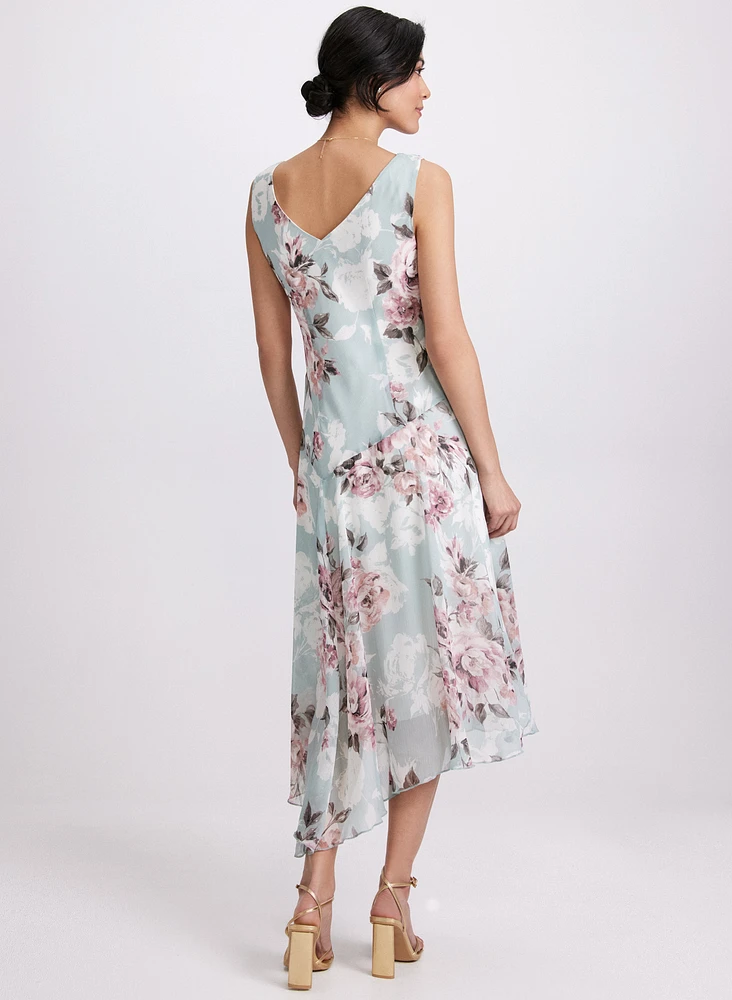 Floral Chiffon Dress