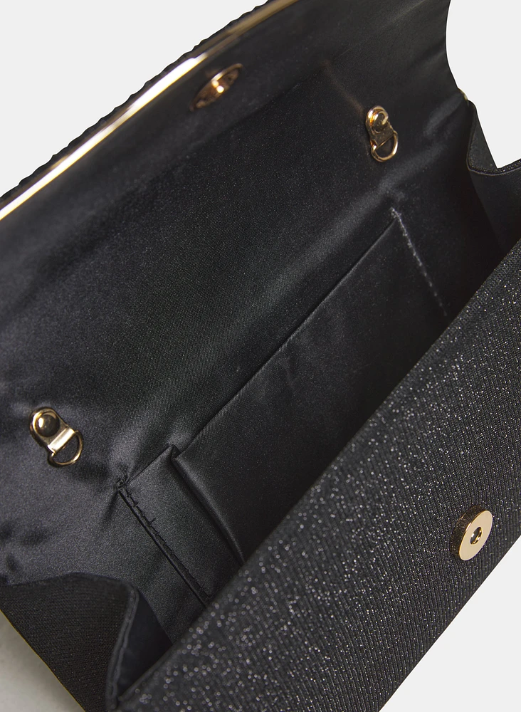 Tonal Stud Embellished Bag