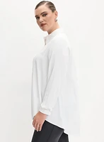 Melanie Lyne - Asymmetric Johnny Collar Blouse