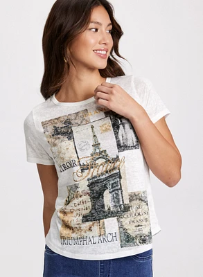 Paris Print T-Shirt