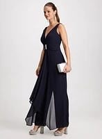 Deep V-Neck Jumpsuit