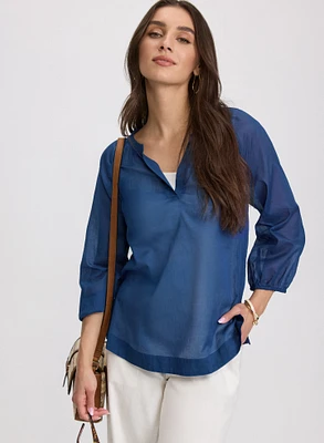 Blouse à manches ballon