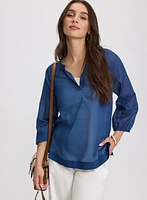 Blouse à manches ballon