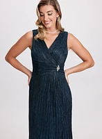 Sleeveless Lurex Dress