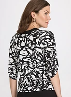 Geometric Print Top