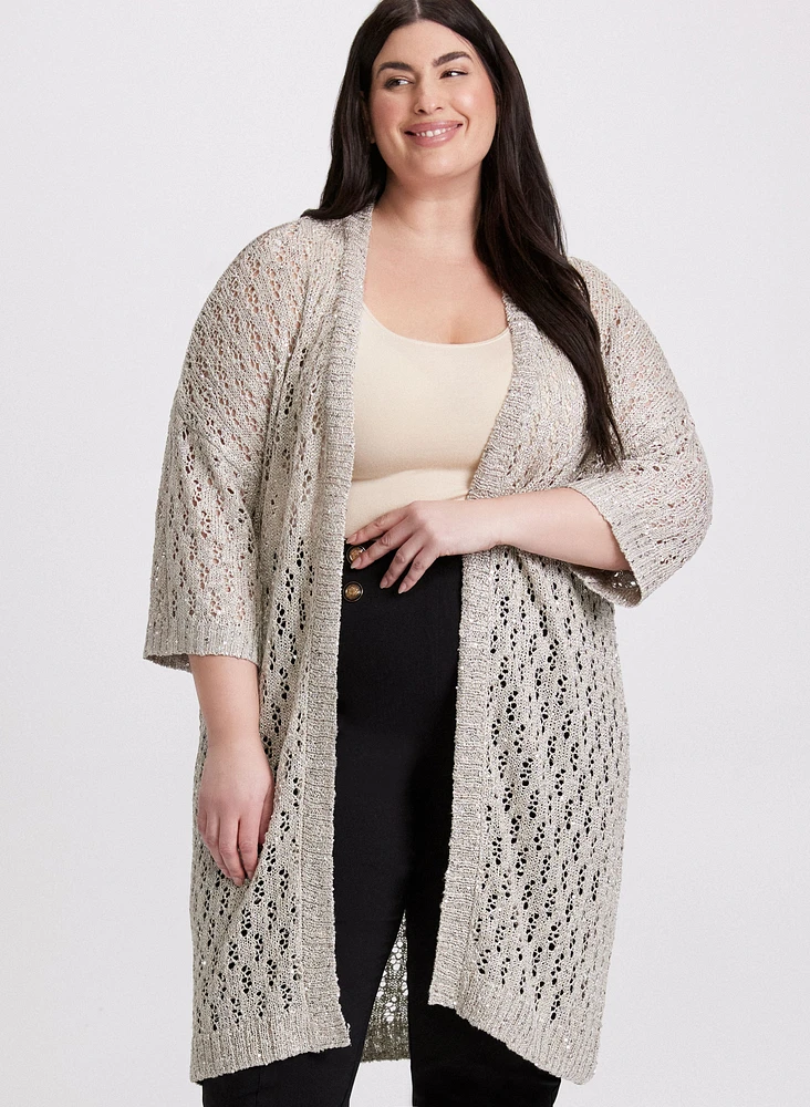 Joseph Ribkoff - Open Knit Cardigan