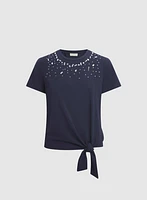 Crystal Trim T-Shirt