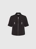 Veste à manches courtes