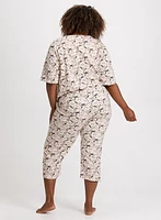 Ensemble de pyjama à motif mélangé