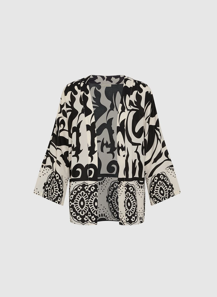 Printed Open Tunic