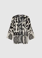 Printed Open Tunic