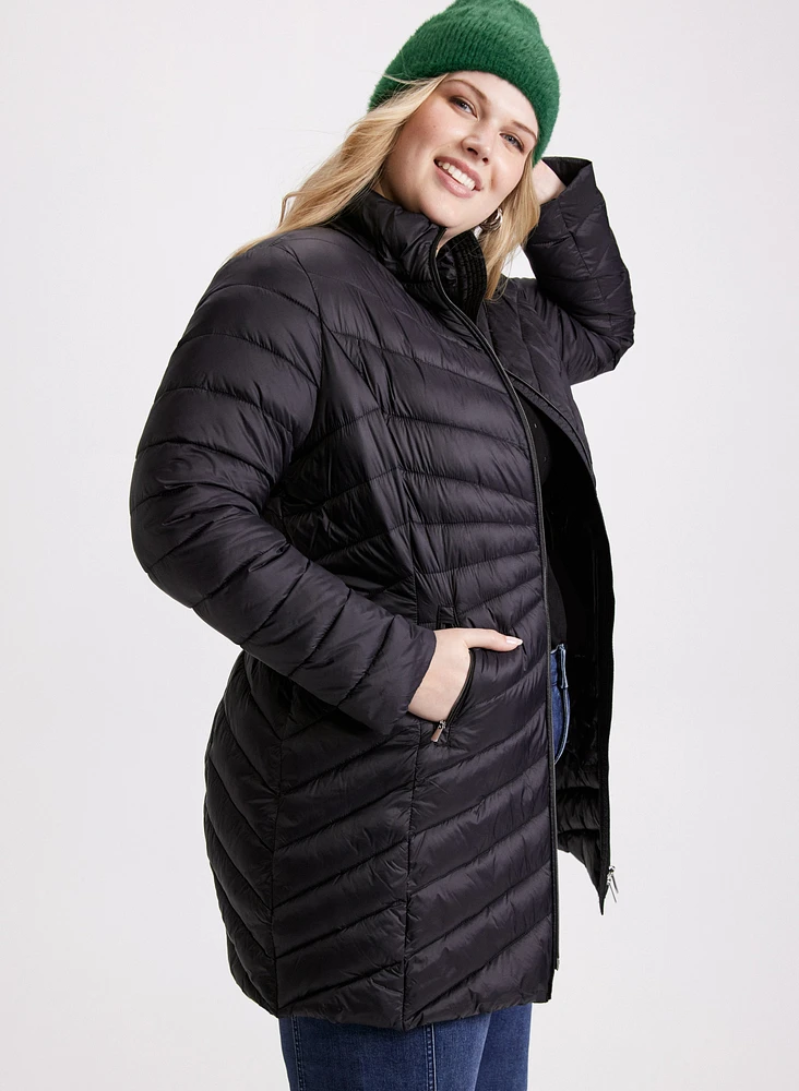 Packable Quilted Coat