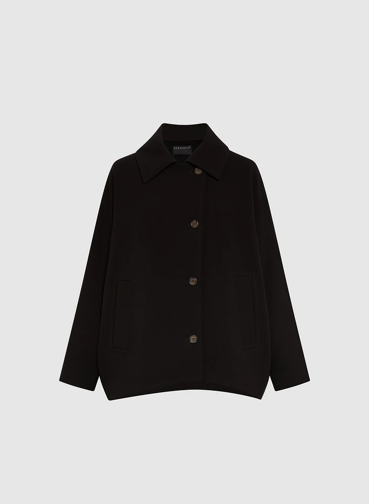 Short Button-Up Coat