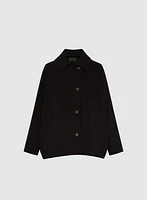 Short Button-Up Coat