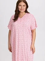 Dot Print Nightgown