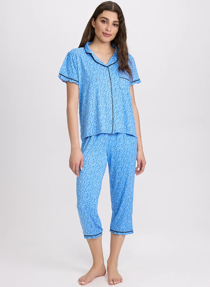 Polka Dot Pyjama Set