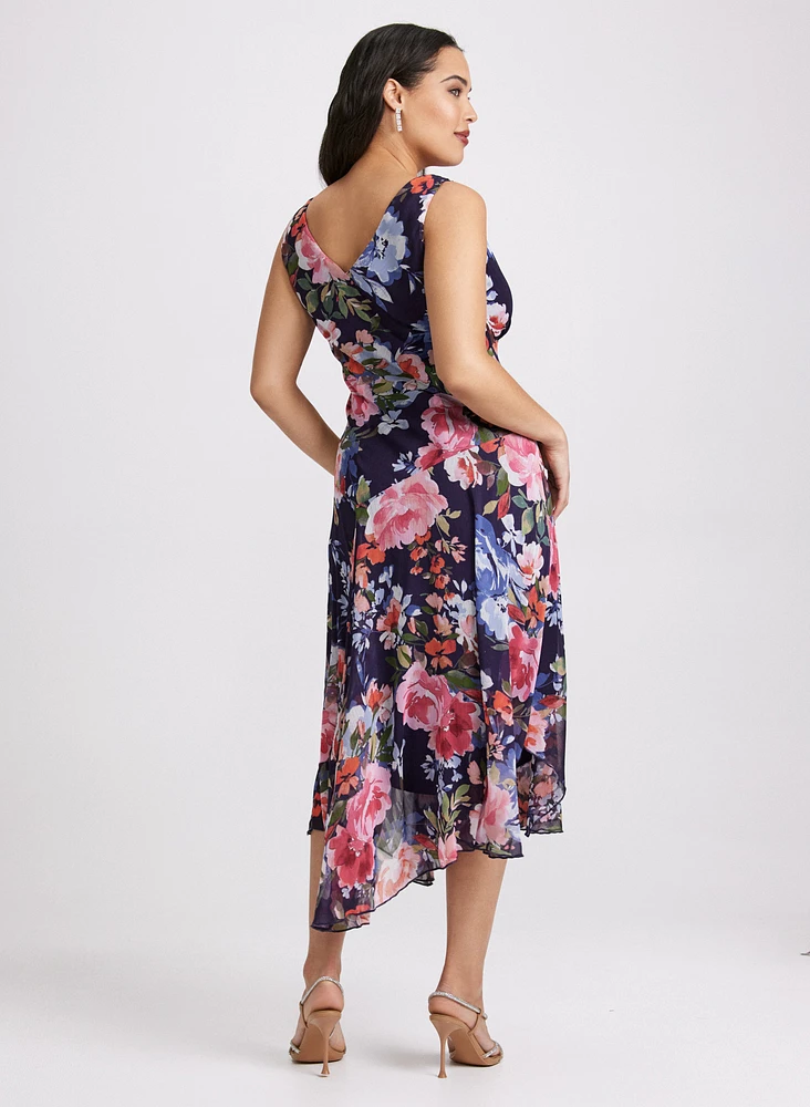 Floral Chiffon Dress