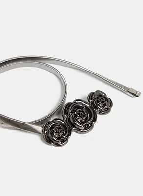 Metal Rosette Belt