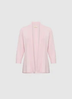 Cardigan en tricot pointelle