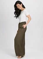 Olivia Satin Wide-Leg Pants