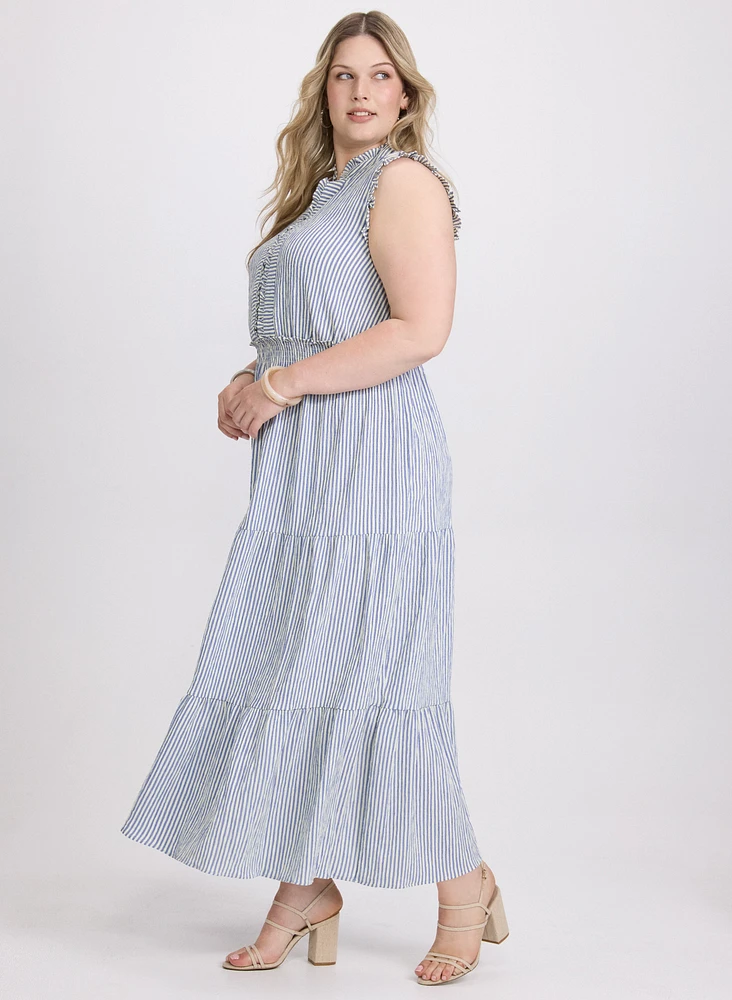 Striped Maxi Dress