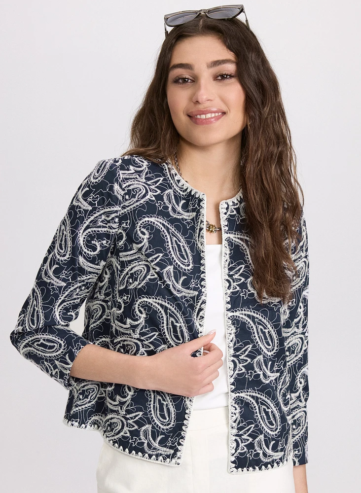 Paisley Embroidered Jacket