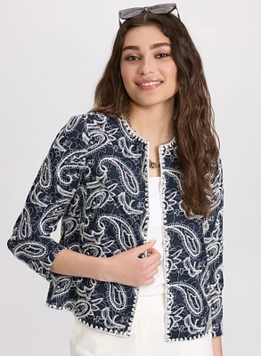 Paisley Embroidered Jacket