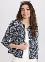 Paisley Embroidered Jacket