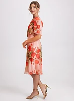 Robe de soirée florale