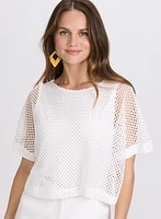 Haut en crochet