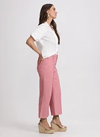 Cropped Flare-Leg Jeans