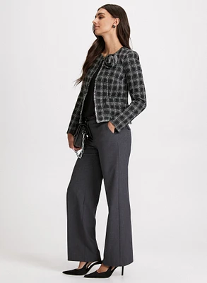 Pantalon Olivia à jambe large– court