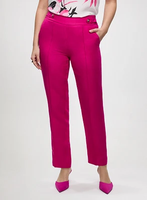 Pantalon en lin à enfiler