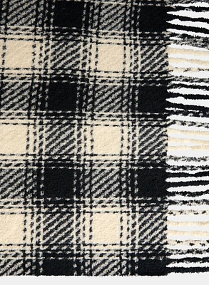 Plaid Print Scarf