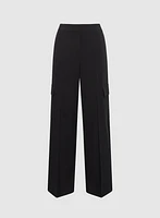 Olivia Cargo Wide-Leg Pants – Regular