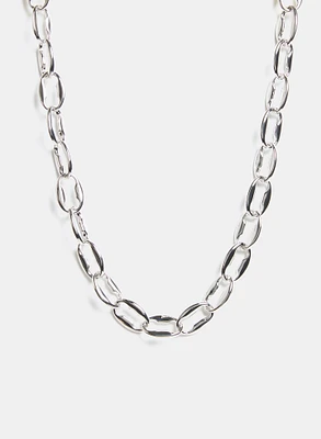 Collier à maillons épais