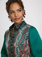Robe à motif paisley